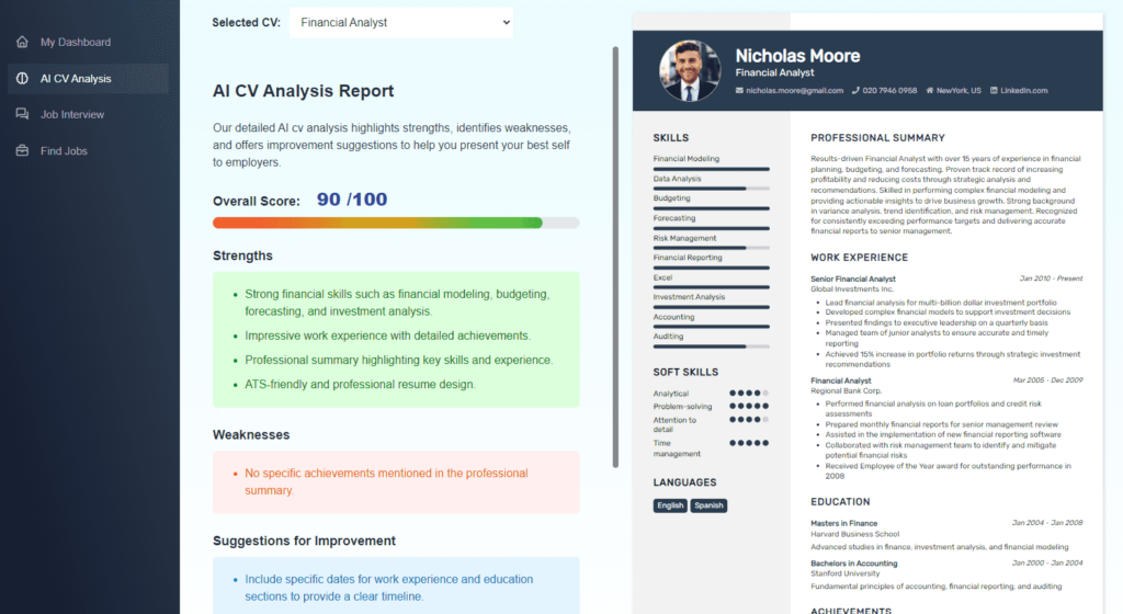 AI CV Analysis