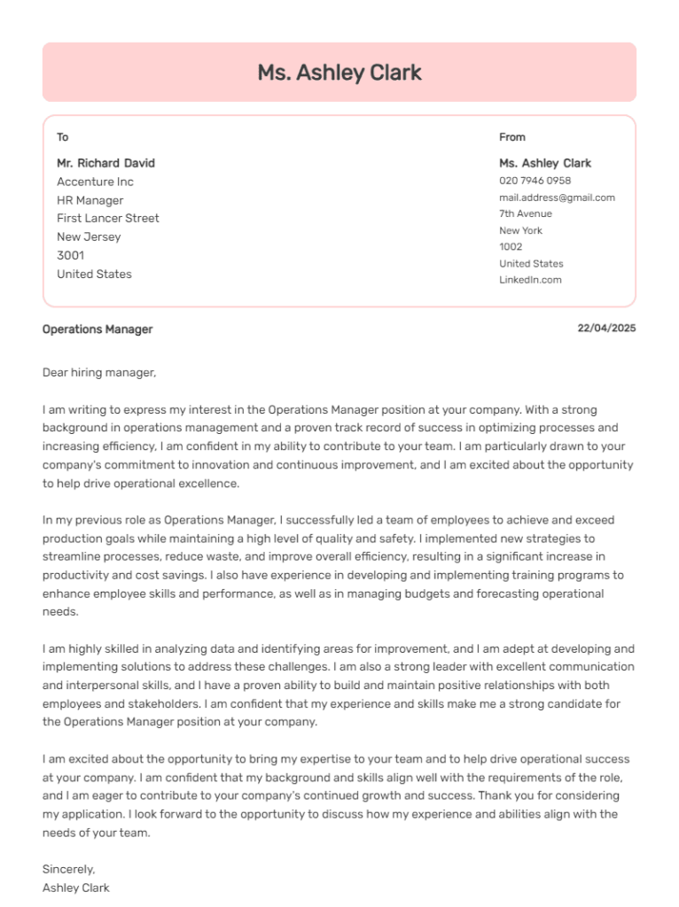 Ambitious-Cover-Letter-Template