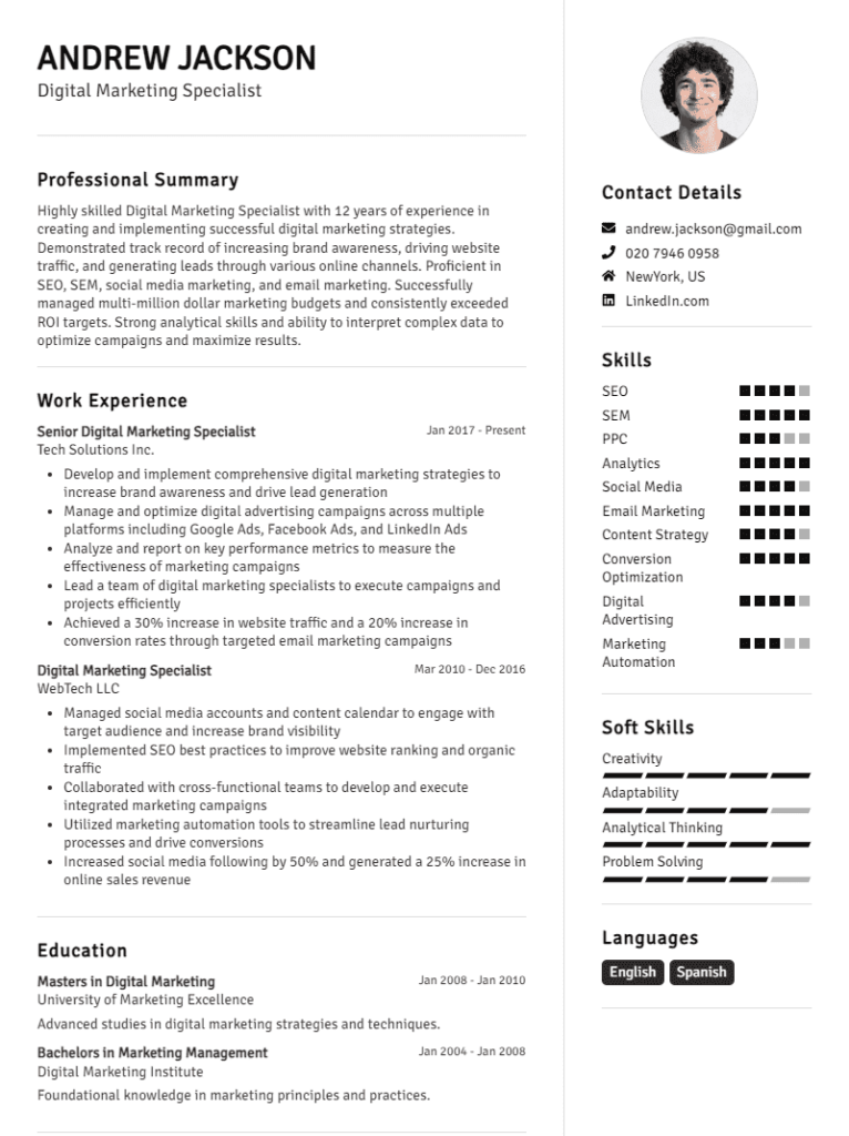 Elegant-CV-Template