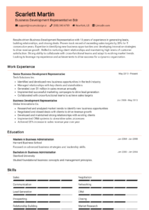 30 Sales Representative Resume Examples And Templates for 2025 ...