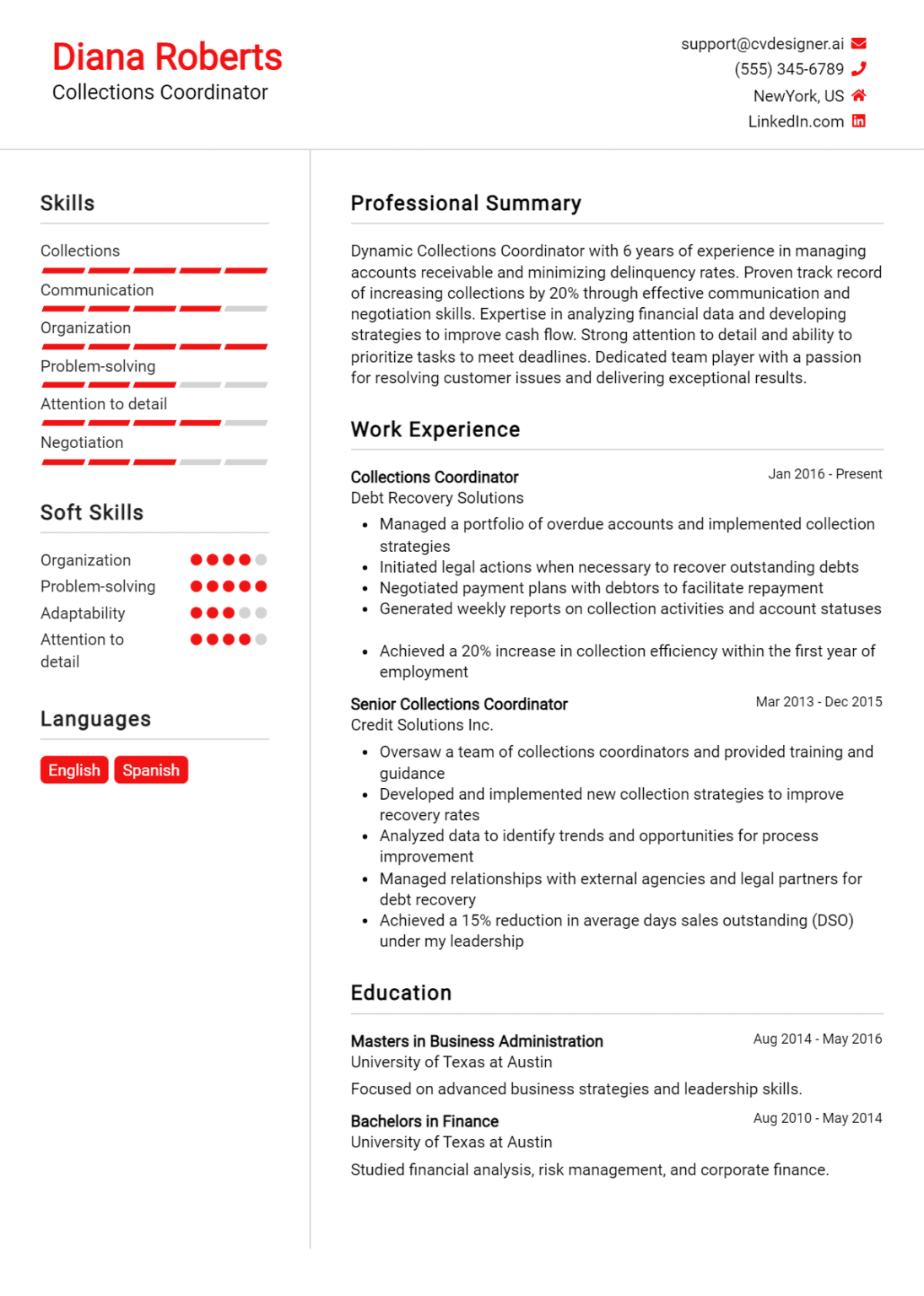 13 Collections Specialist Resume - Collections Coordinator Resume Example 1095x1536 