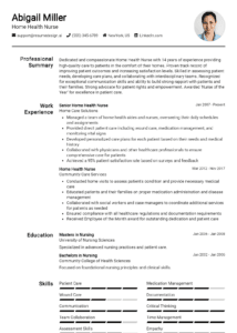 30 Hospice Nurse Resume Examples - Home Health Nurse Resume Example 214x300 