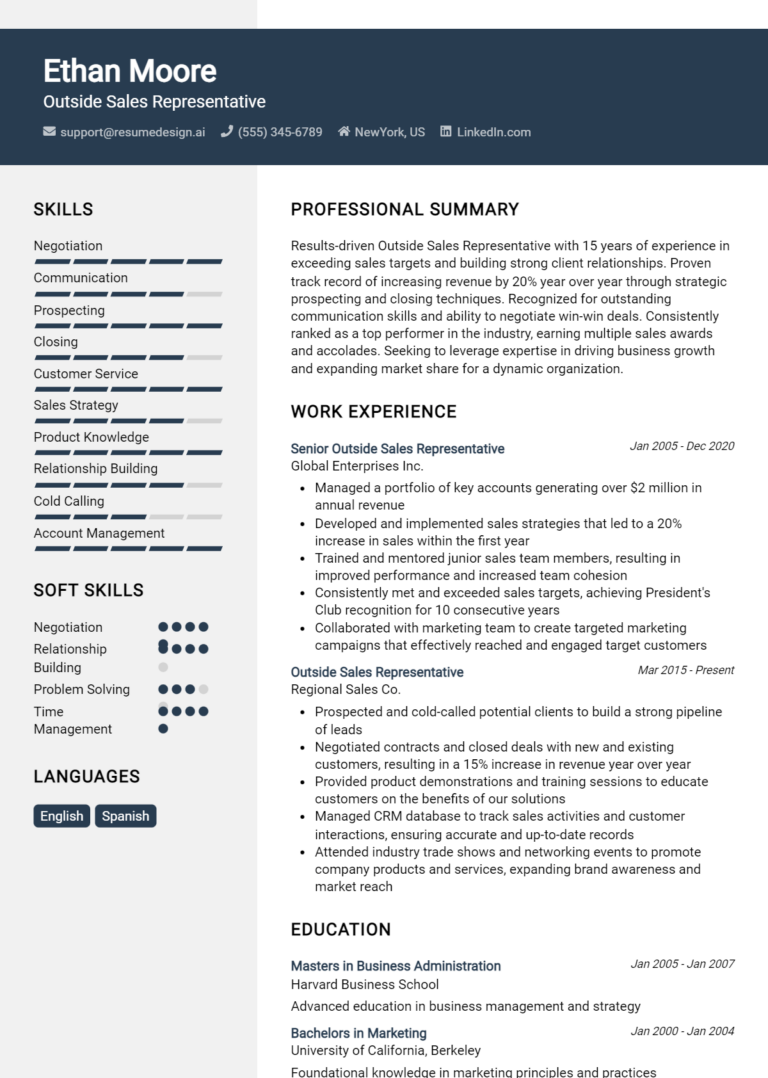 30 Business Development Manager Resume Examples And Templates for 2024 ...