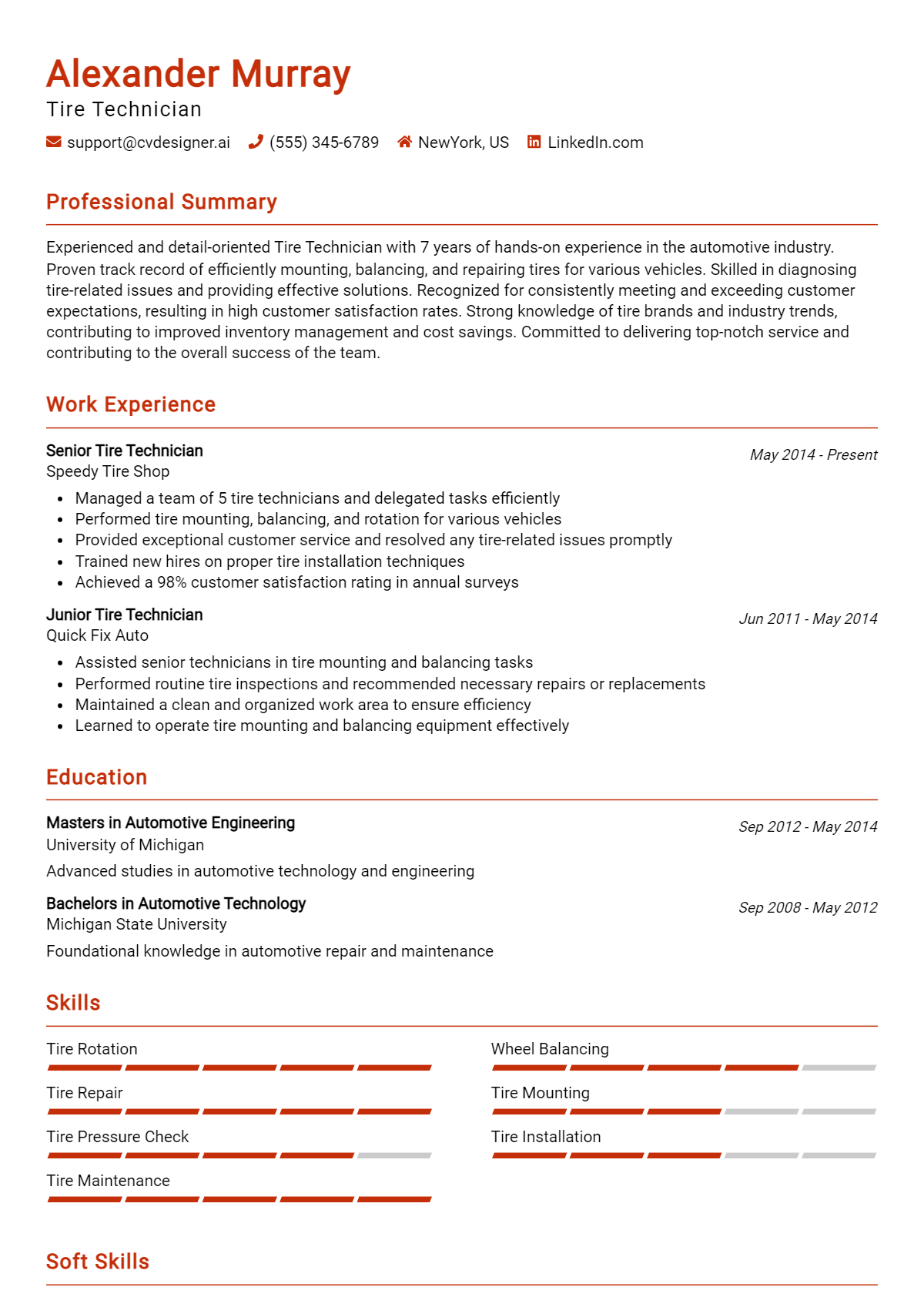 Tire Technician Resume Example (1)