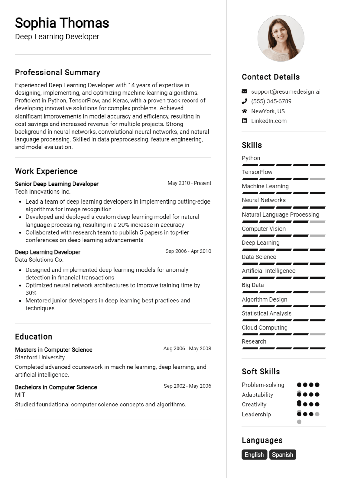 24 Full Stack Developer Resume Examples And Templates For 2024 Resumedesignai 6204