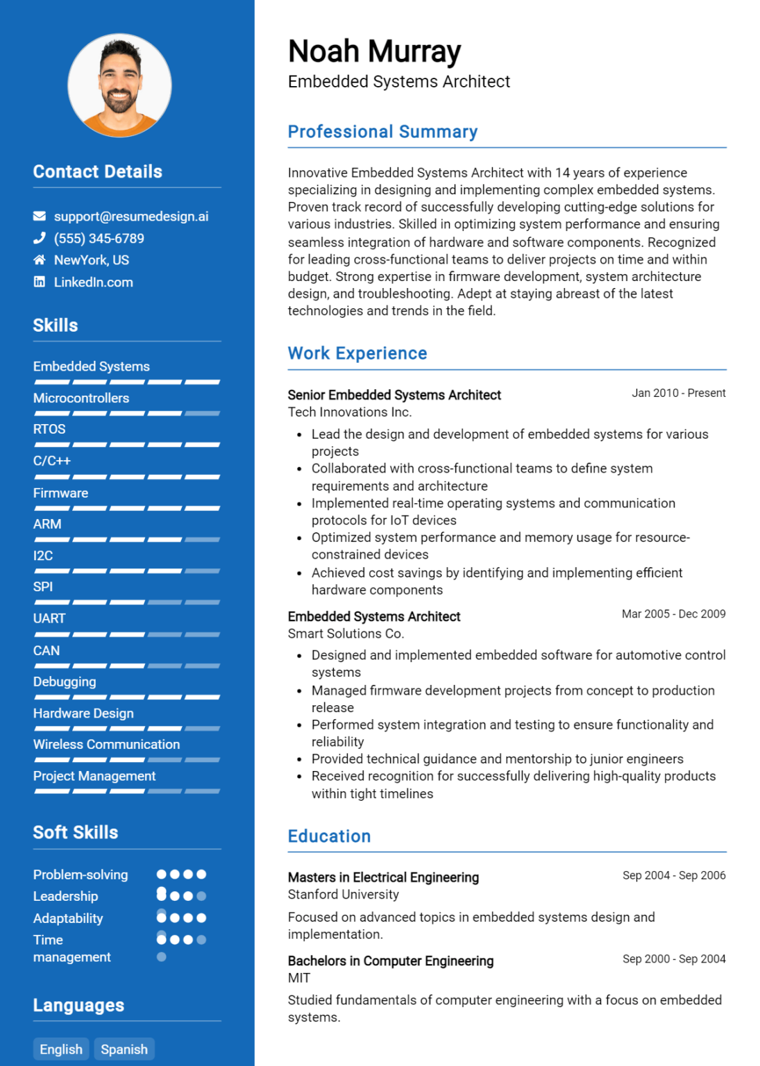 10 Embedded Software Engineer Resume Examples And Templates for 2024 ...