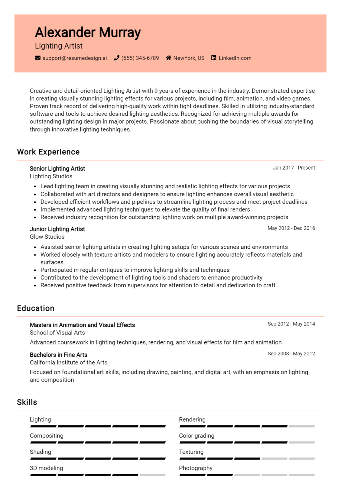 14 Rigger Resume Examples And Templates for 2024 - ResumeDesign.ai