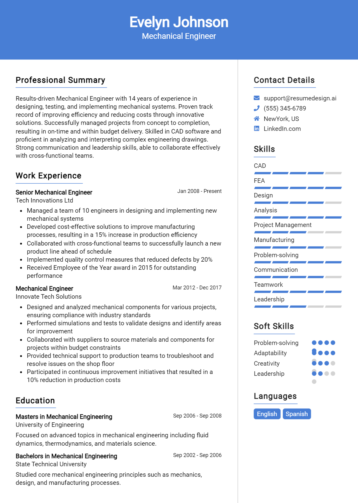 Mechanical Engineer Resume Example (1)