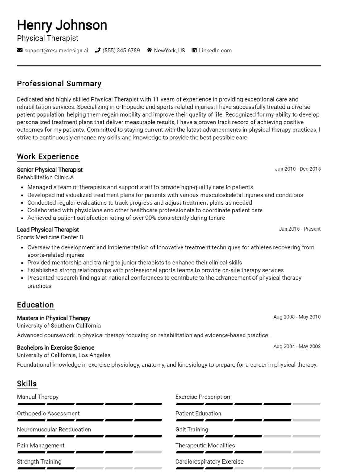 16 Physical Therapist Resume Examples - Physical Therapist Resume Example 1 1095x1536 