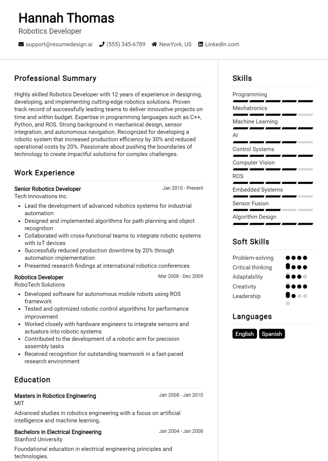 24 Front-End Developer Resume Examples And Templates for 2024: Best ...