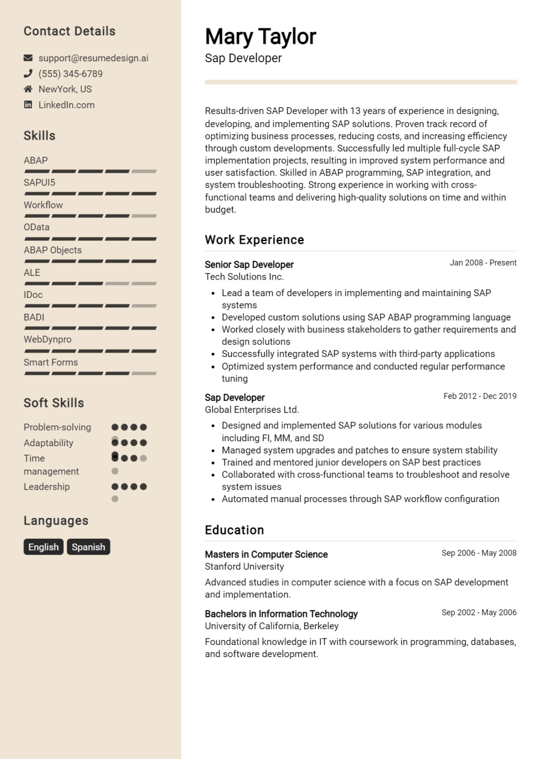 14 SAP SD Consultant Resume Examples And Templates for 2024 ...