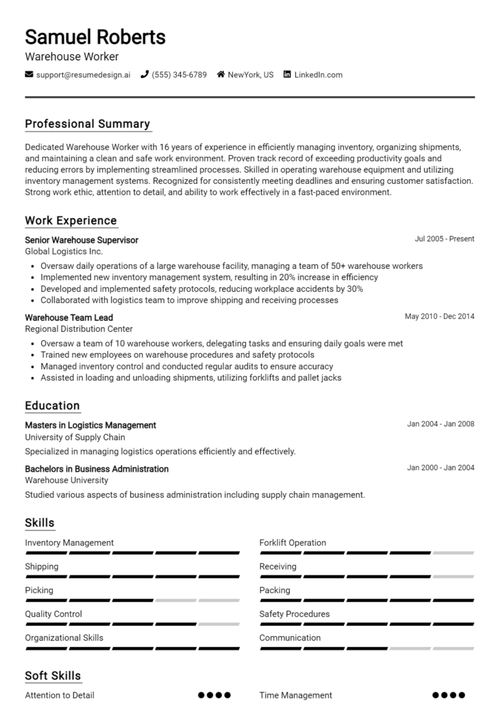 Warehouse Worker Resume Example (1)